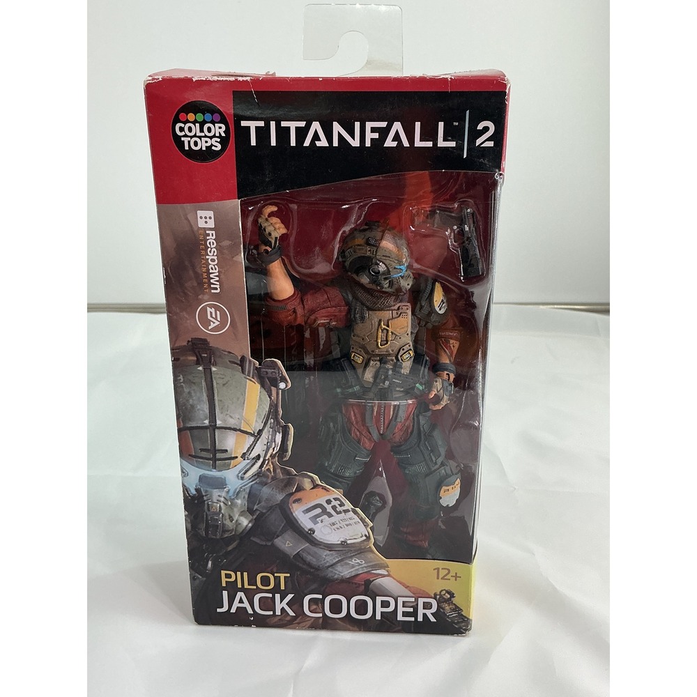 McFarlane Titanfall 2 Pilot Jack Cooper Color Tops Red Wave 8 Action Figure